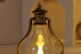 Oil palm lamp project street lamp oil palm