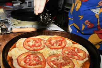 homemade pizza