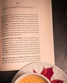 morning routine benefits